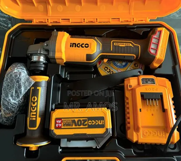 4.5 Inches Cordless Brushless Angle Grinder - Cagli · Photo 1