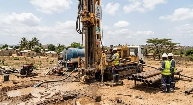 Community Borehole Drilling Masters in Asankrangua · Photo 1
