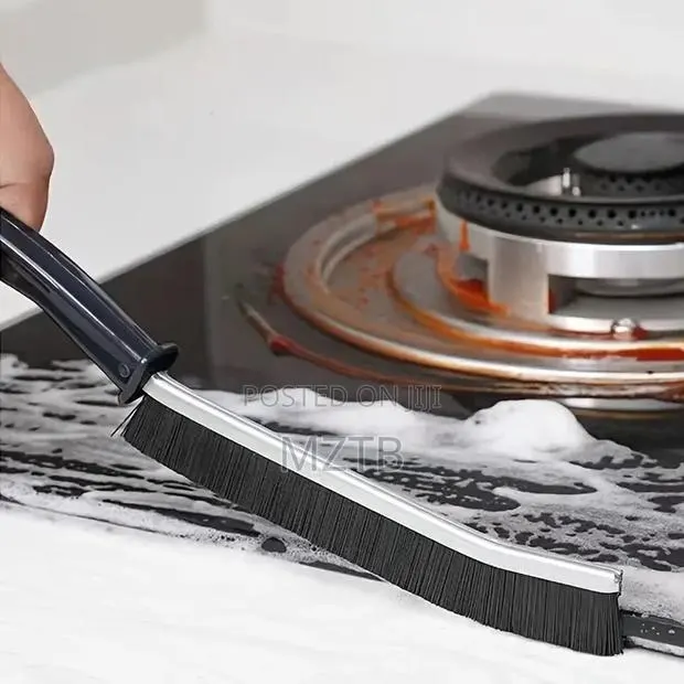 Crevice Corner Cleaning Gap Brush - Black · Photo 1