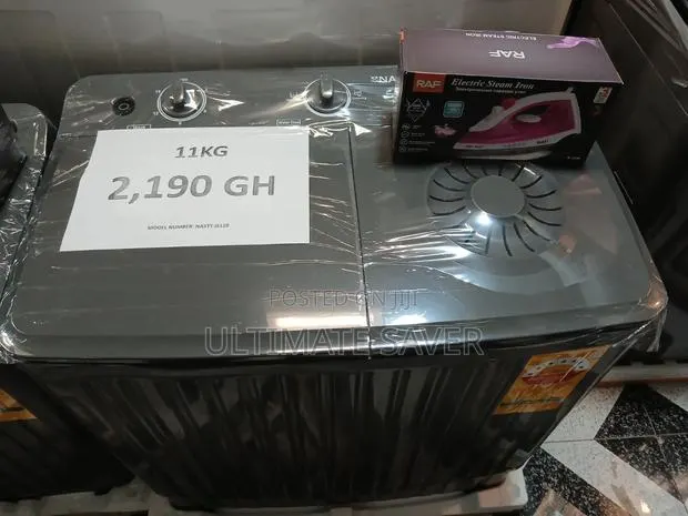 Washing Machine Twin Tub 11kg Nasco · Photo 1