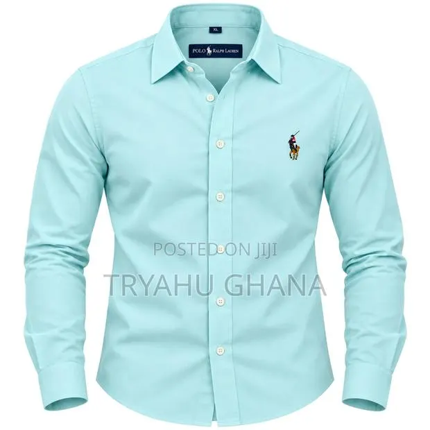 Genuine Quality Men's Polo Long and Short Sleeves Available at Tryahu · Photo 1