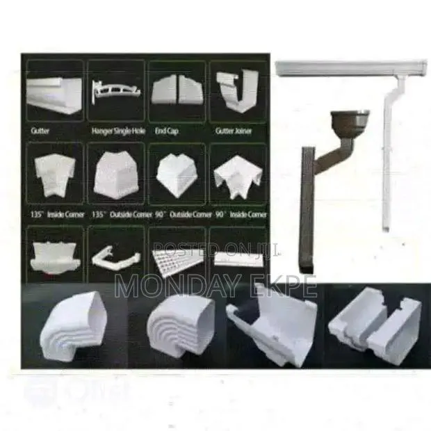 Cartigories of PVC Rain Gutter Accessories · Photo 1