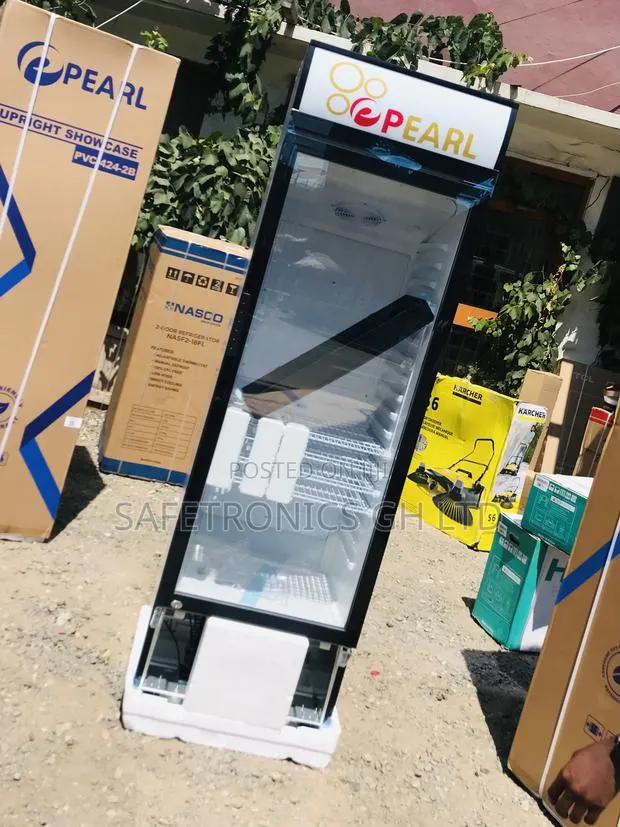 Lockable Singledoor Glass Display Pearl Pvc-316 Fridge · Photo 1