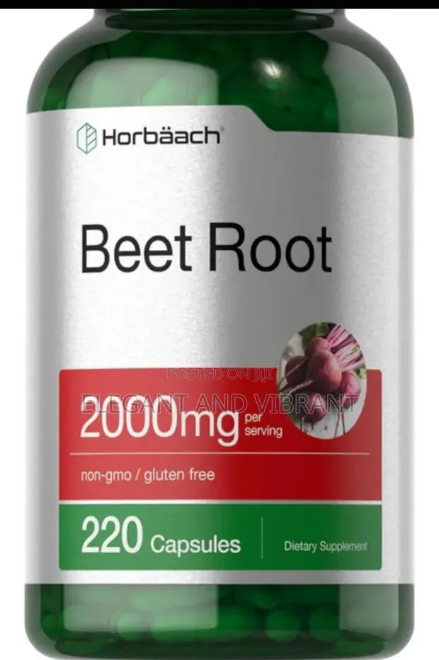 Beet Root Powder 2000mg Per Serving | 220 Capsulescapsules · Photo 1