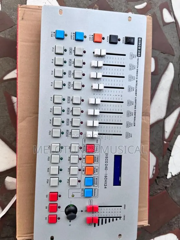 240 DMX Lights Controller, for DJ, 12 v DC · Photo 1