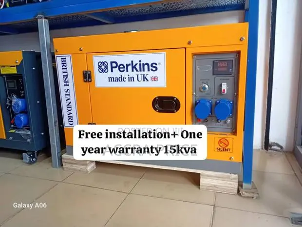 Reinforced Perkins 15kva Diesel Generator Perkins Uk Diesel · Photo 1