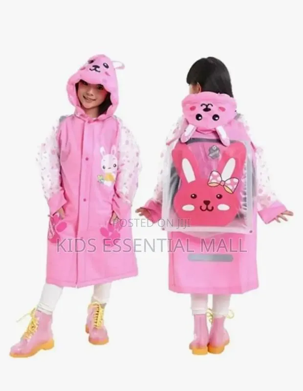 KCDS PVC Raincoat With Cartoon · Photo 3