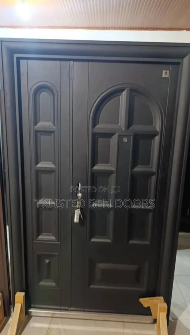 Paladin Turkey Black Security One and Half Doors for Homes