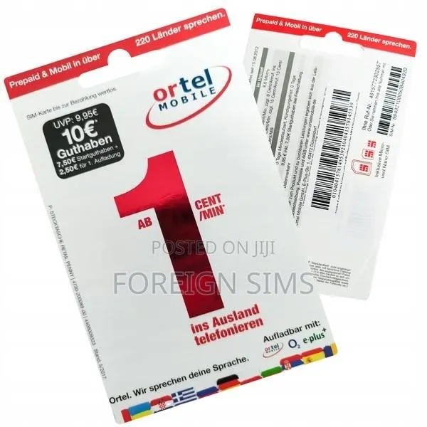 Germany Sim Card · Photo 1