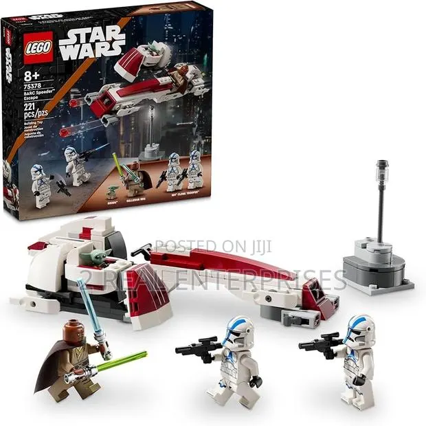Original Lego Star Wars Barc Speeder Escape Complete Set · Photo 1