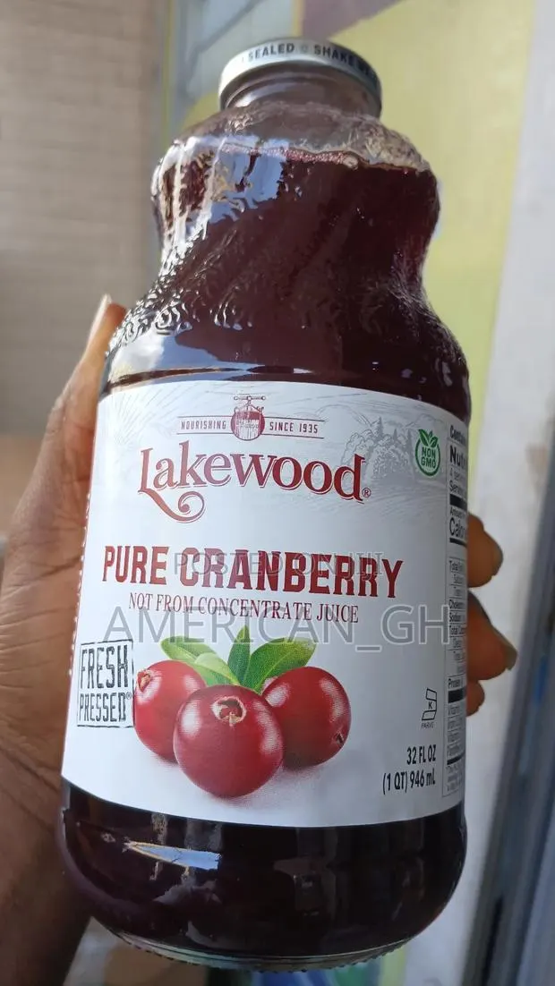 Lakewood Organic Pure Cranberry Juice, 946ml · Photo 1
