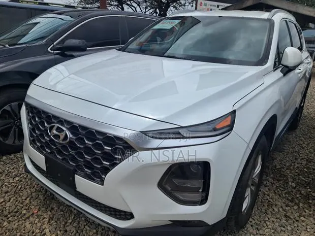 Hyundai Santa Fe Limited 2.0T FWD 2019 White · Photo 1