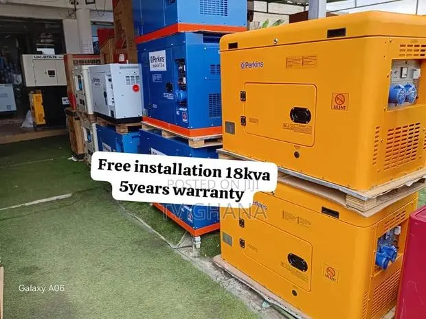 Perkins 18KVA 3-Phase Generator – Heavy Duty Power Solution18kva · Photo 1