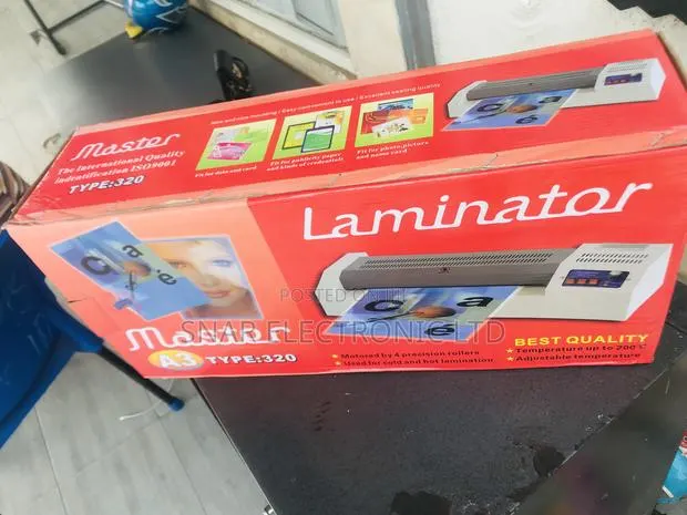 Nice Master A3/A4 Laminating Machine · Photo 1