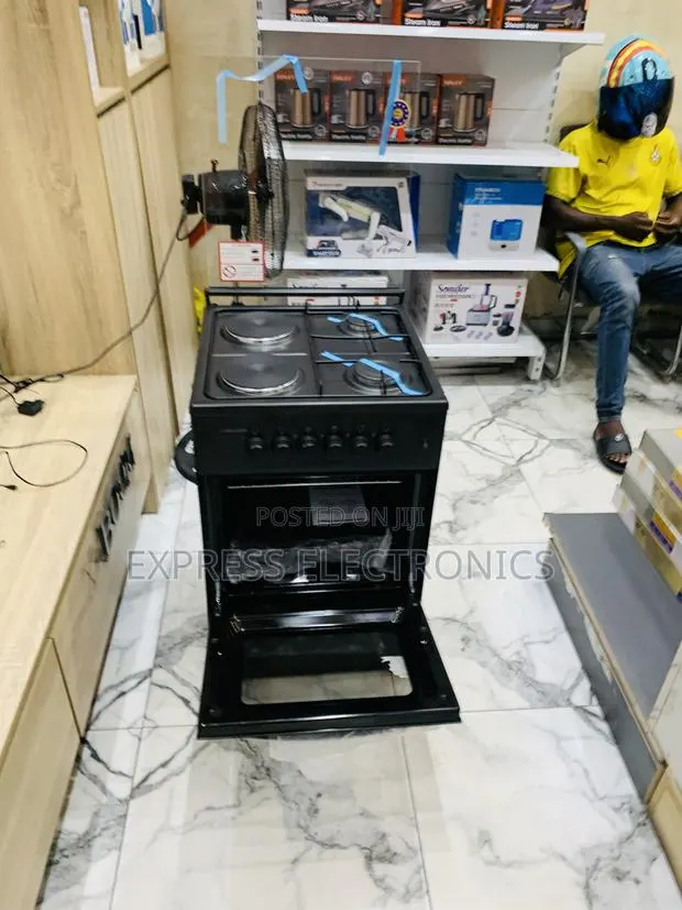 Limited Stock Gas Blavk Electric Cooker Oven 2-2 · Photo 1