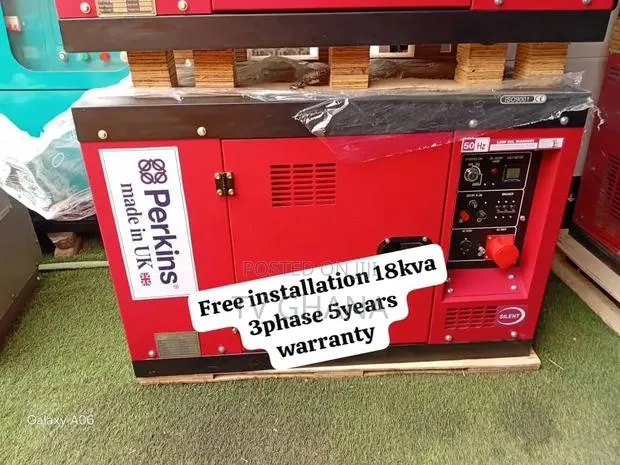 Perkins 18KVA 3-Phase Diesel Generator – Original Quality Heavy 18kva · Photo 1
