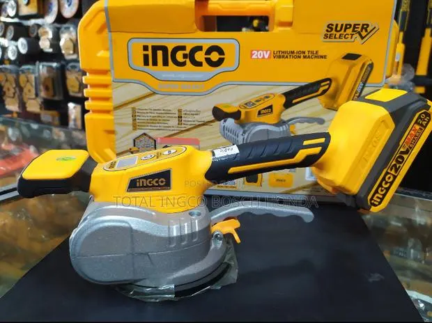 Tile Machine + Tile Vibrator Battery Use · Photo 1