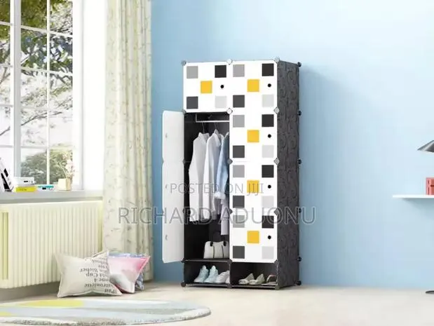 8 Cubes Wardrobe With Shoe Rack · Photo 1