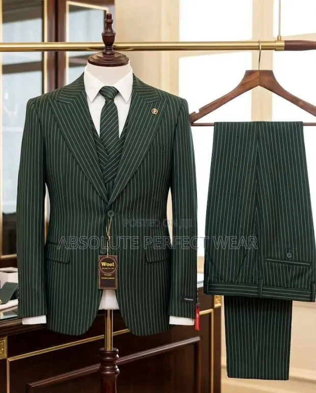 Quality Stripes Men Suit Available · Photo 1