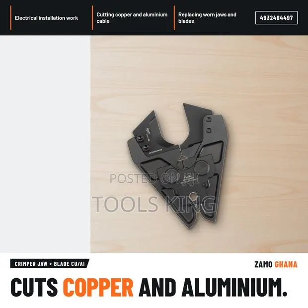 Crimper Jaw + Blade Cu/Ai - · Photo 1