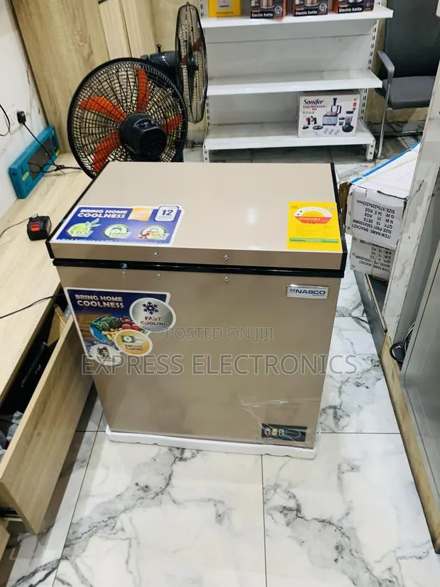 Zealous Sleek Nasco 150L 2-Star Chest Freezer Gold Colour [NAS-200FL-G · Photo 1