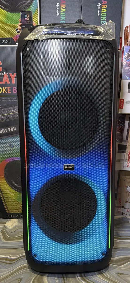 Very Big 12-Inch Party Speaker brodu BTS-2125 | 2 Wireless Mics · Photo 1