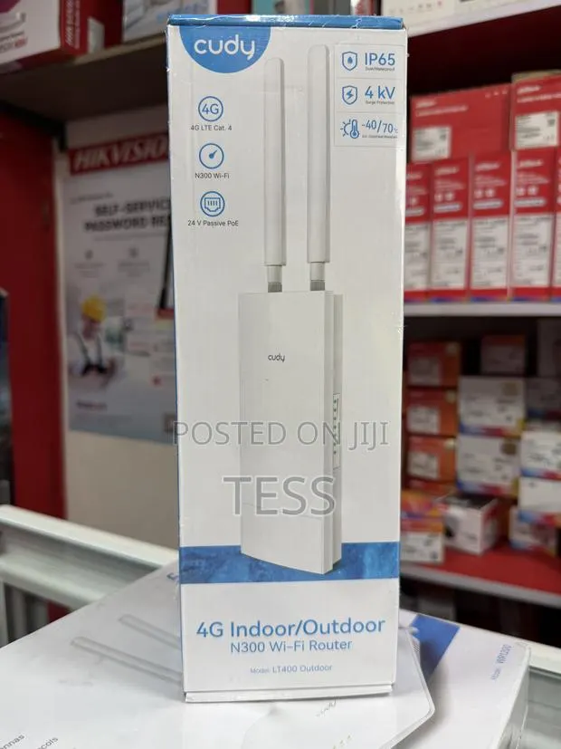 Cudy 4g Lte N300 Outdoor Wifi Router Ip65 Lt400 · Photo 1