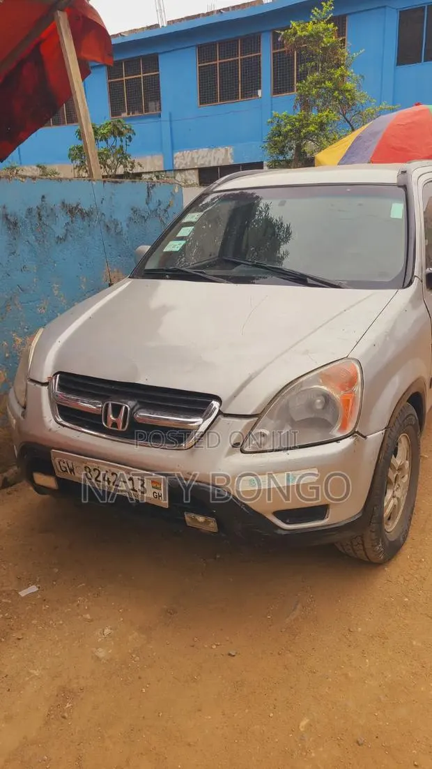 Honda CR-V EX 4WD Automatic 2002 Silver · Photo 1