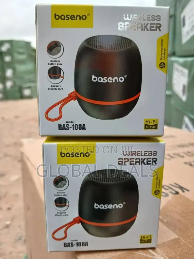 Baseno BAS-108A Wireless Speaker - Mini Bluetooth Speaker · Photo 1