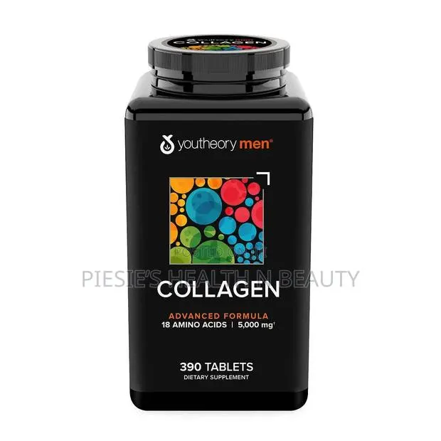 Youtheory Collagen for Men With Biotin, Vitamin C 390s · Photo 1