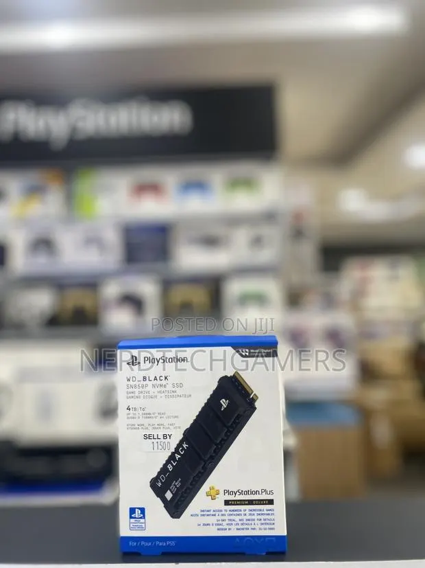 Playstation W-D Black · Photo 1