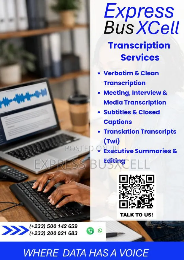 Transcription Services · Photo 1