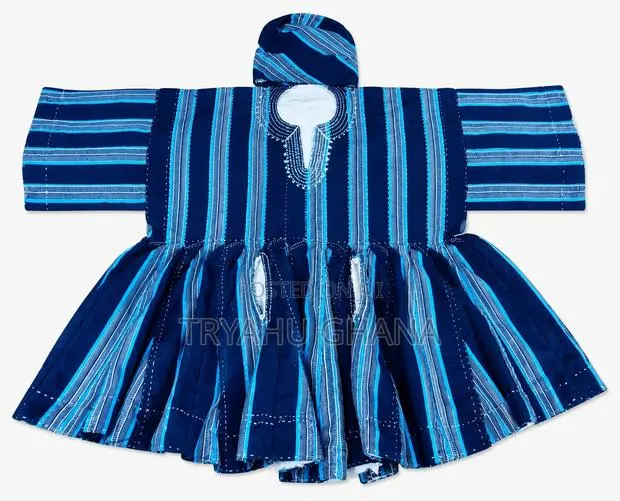 Buy Authentic Ghana Smock – Premium Fugu · Photo 1