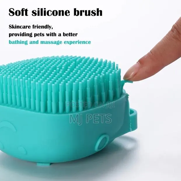 Silicon Massage Pet Brush · Photo 1
