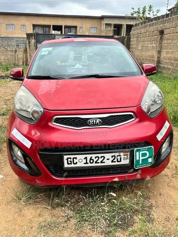 Kia Morning 2012 Red · Photo 1