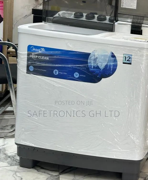 Recommend Sleek Midea 12kg Semi Auto Twin Tub Washing Machine · Photo 1