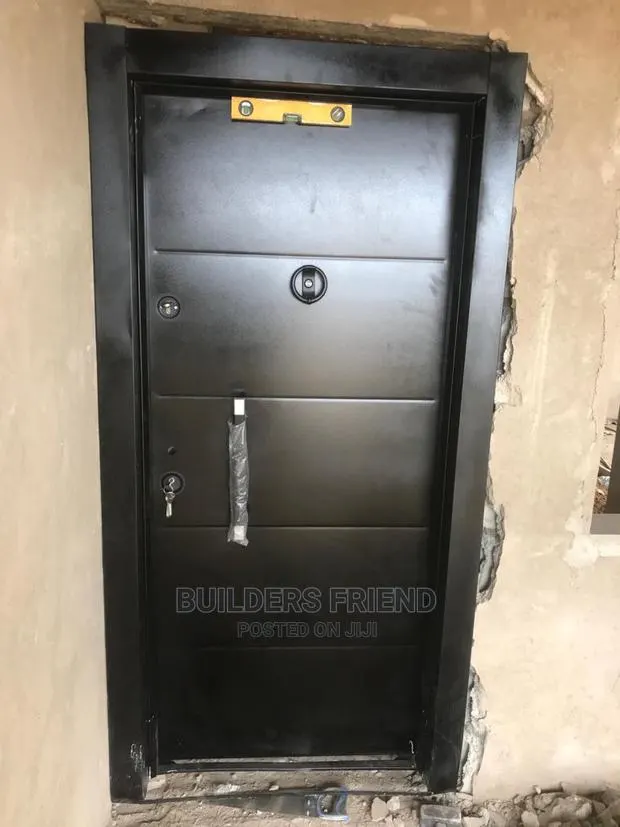All Black Turkey Full Metal Heavyduty Security Door · Photo 1