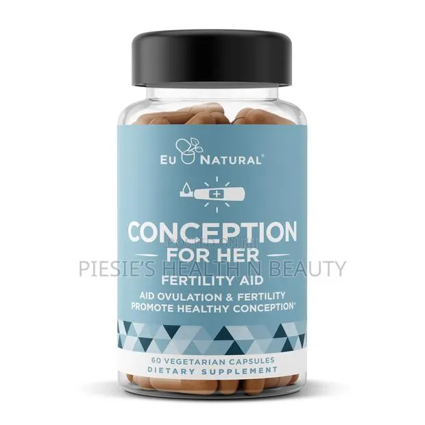 Eu Naturals Conception for Her, Fertility Aid 60 Capsules · Photo 1