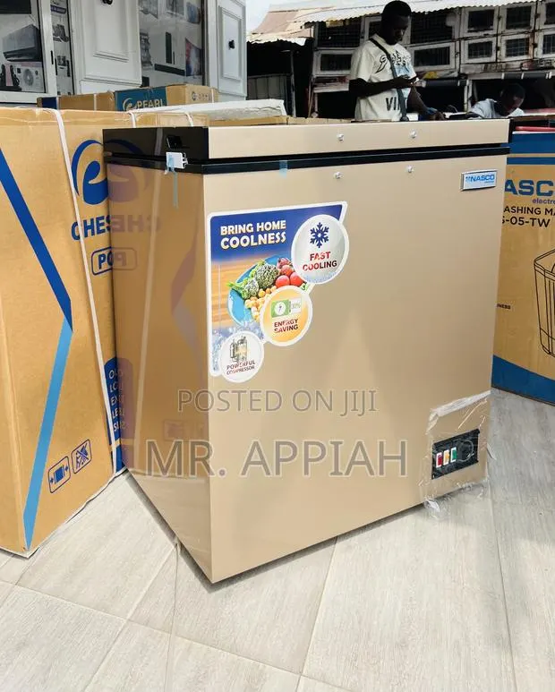 145Liters Single Door Nasco Freezer(Nas200fl)Gold · Photo 1