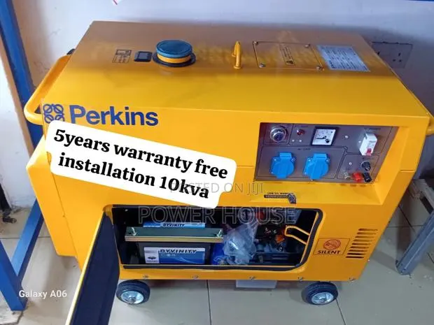 Silver Reserve Perkins Generator Diesel Engine 10kva · Photo 1