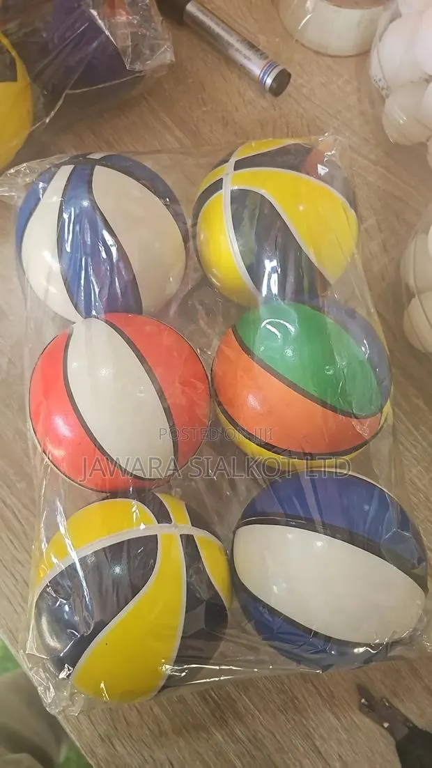 Foam Balls Pack of 06 Mini Soft Balll · Photo 1