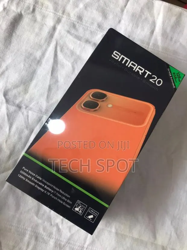 New Infinix Smart 20 128 GB Black · Photo 1