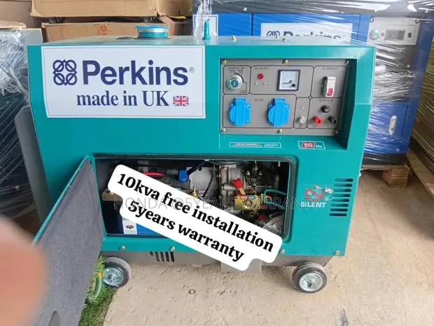 Quiet Generator Options Perkins 10kva 13000watt Diesel · Photo 1