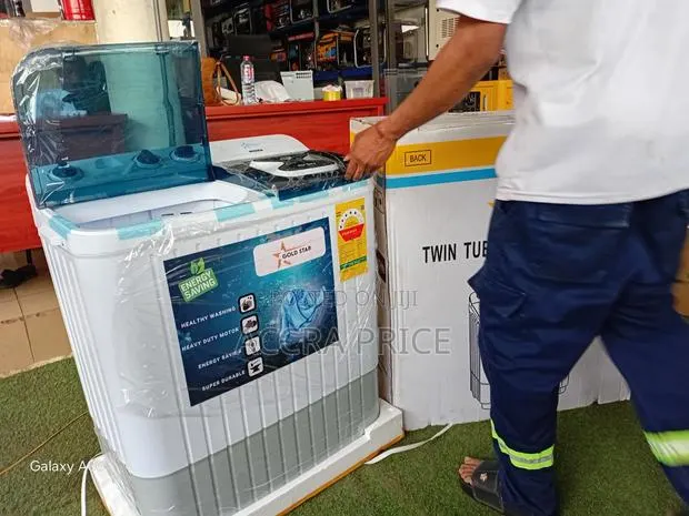 Gold Star Twin Tub Washer – Built for Powerful Everyday Performance9kg · Photo 1