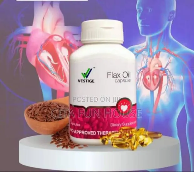 Flax Oil Soft Capsules · Photo 1