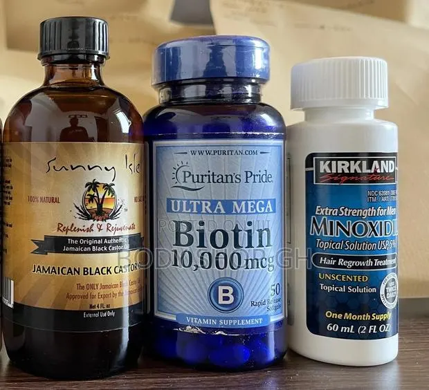 Receding Hairline Pack ( Minoxidil Biotin + Castor Oil) · Photo 1