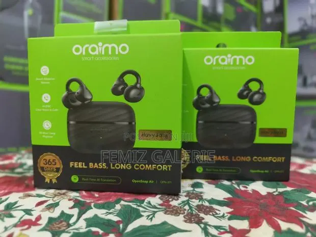 Oraimo OpenSnap Air Open-Ear True Wireless Earbuds · Photo 1