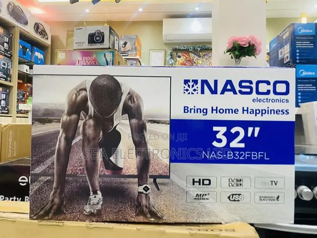 Nasco 32" Led-Satellite Digital TV- · Photo 1
