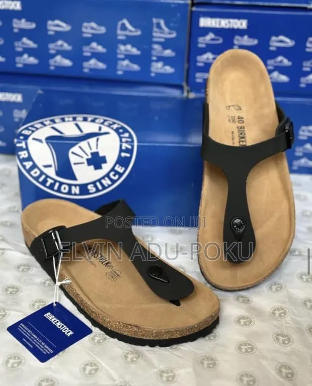 Birkenstock Gizeh Birko-flor - Black · Photo 1