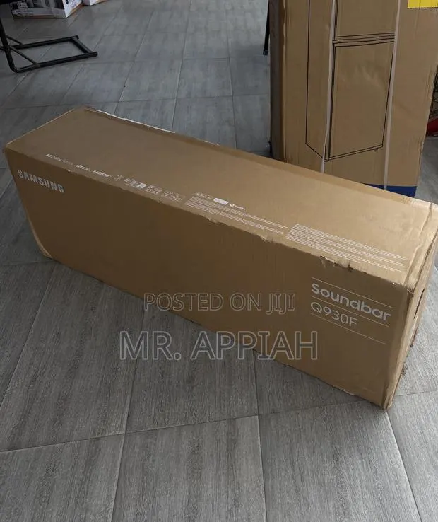 Get Premium Samsung 9.1.4ch Wireless Dolby Audio Sound Bar(Q930F)Black · Photo 1